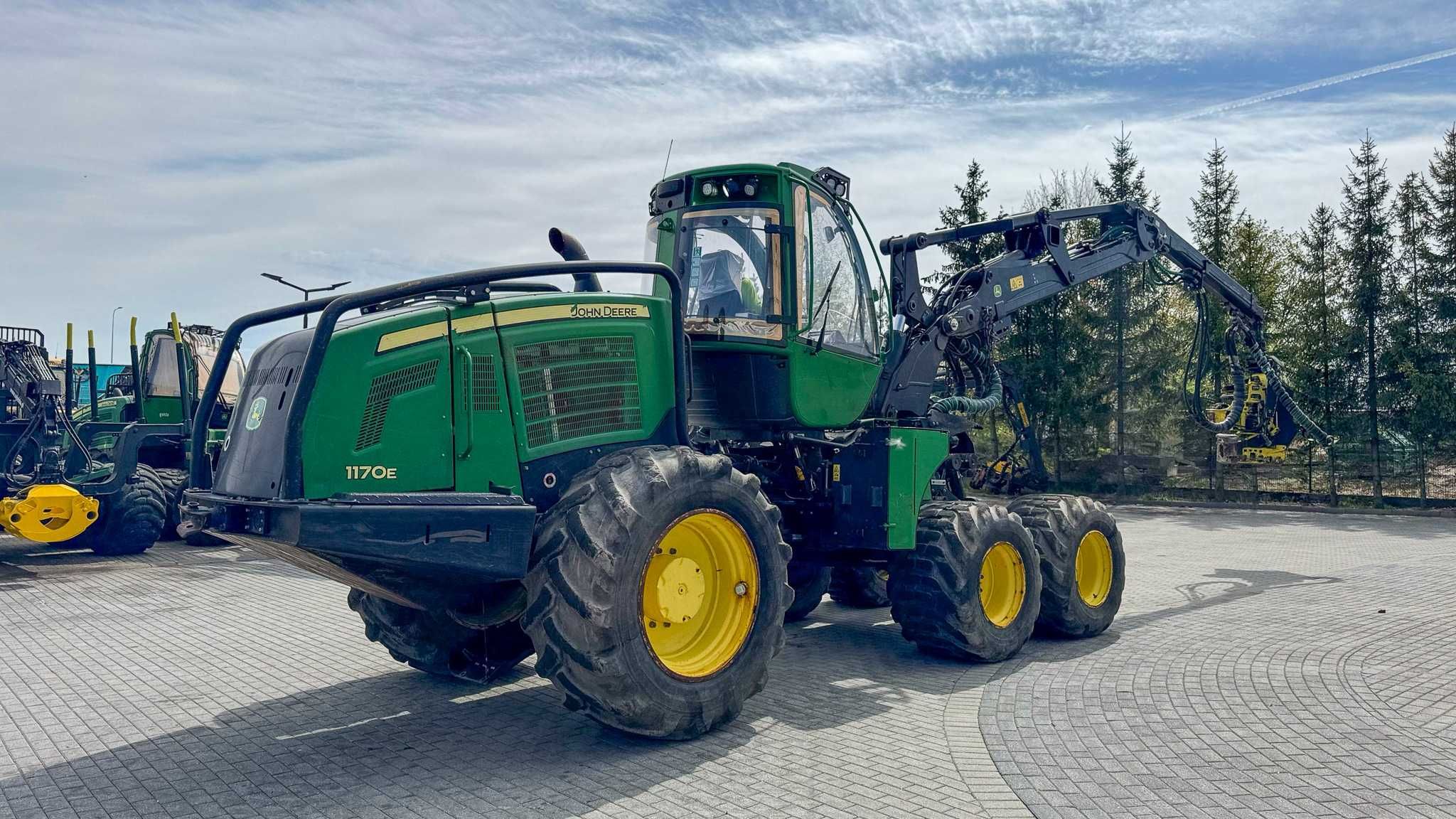 Harvester John Deere 1170E rok 2017