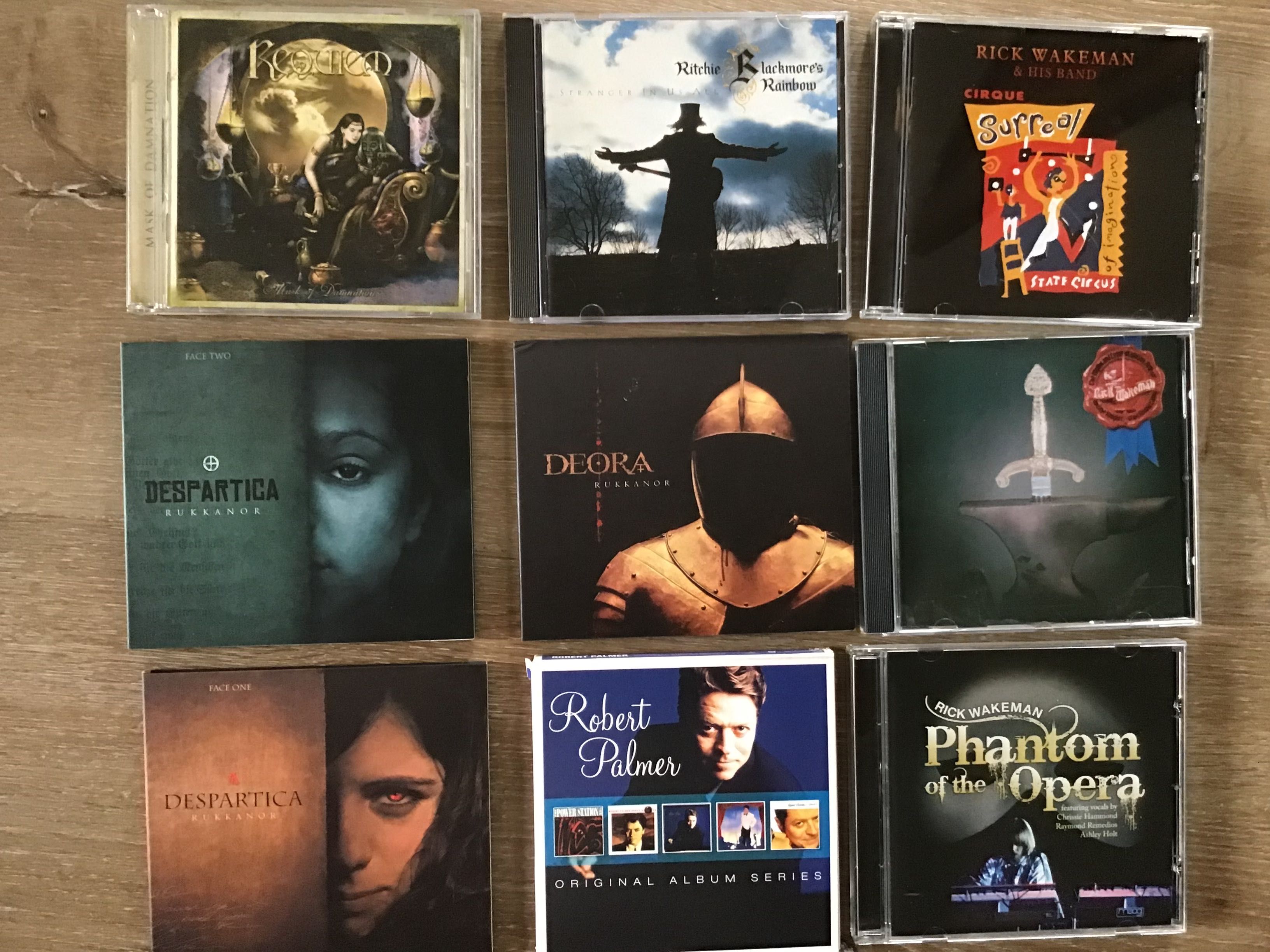 CDs metal , rock letra R + S Actualizada