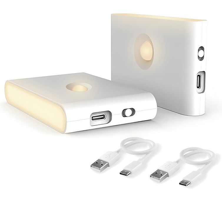 Lampki nocne LED z czujnikiem ruchu 2sztuki