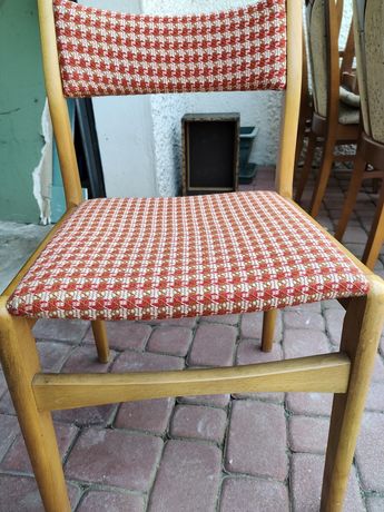 Krzesla z PRL 6 sztuk
