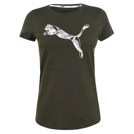 Женская футболка Puma с большим логотипом. Оригинал