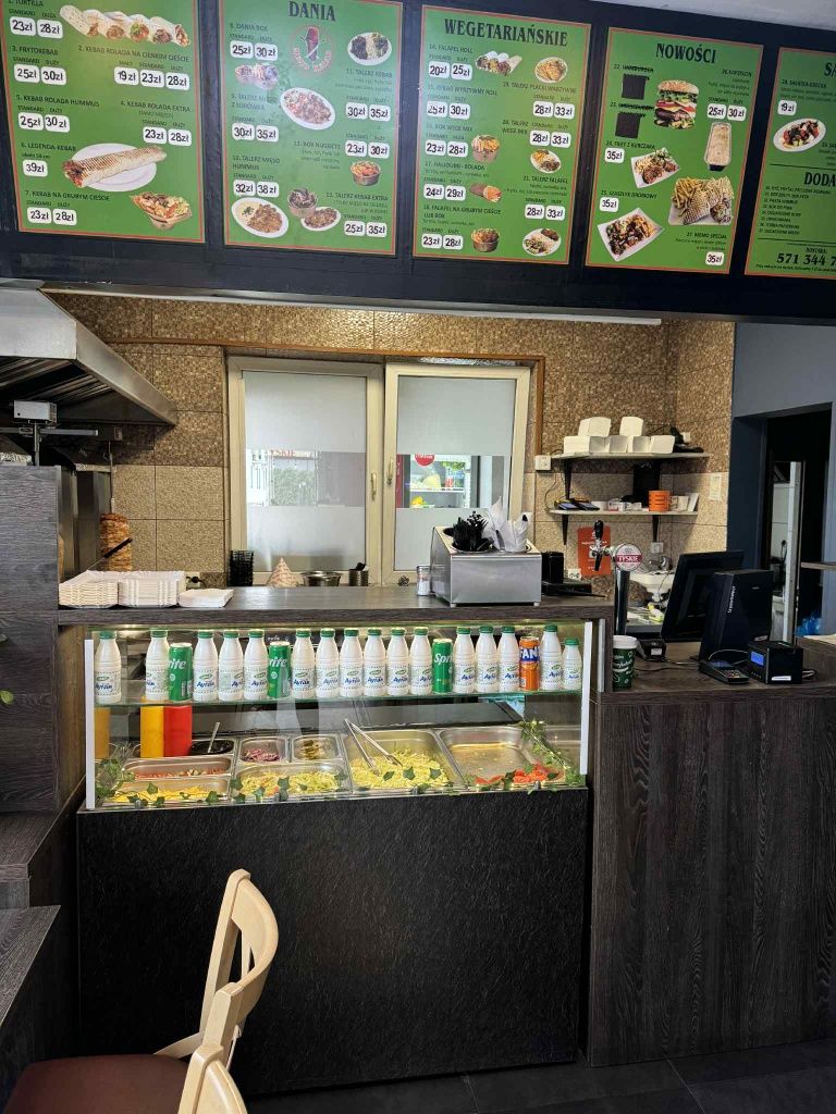 Sprzedam kebab lokal