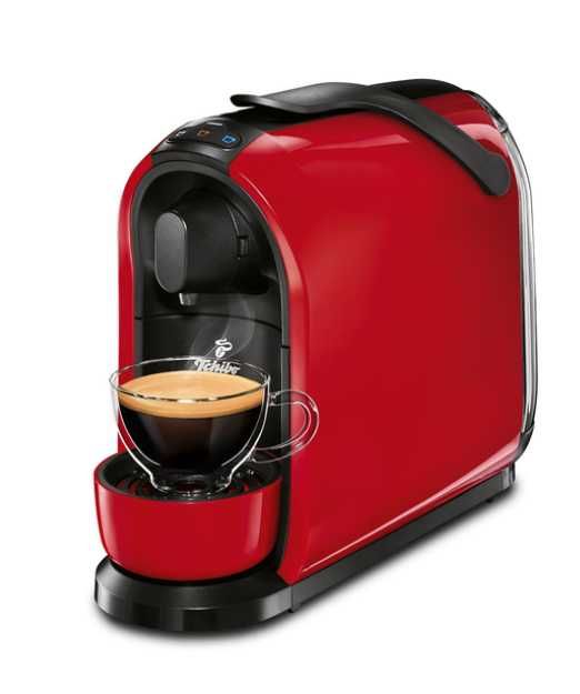 Капсульна кавоварка TCHIBO CAFISSIMO PURE RED Tchibo (червоний-чорний)