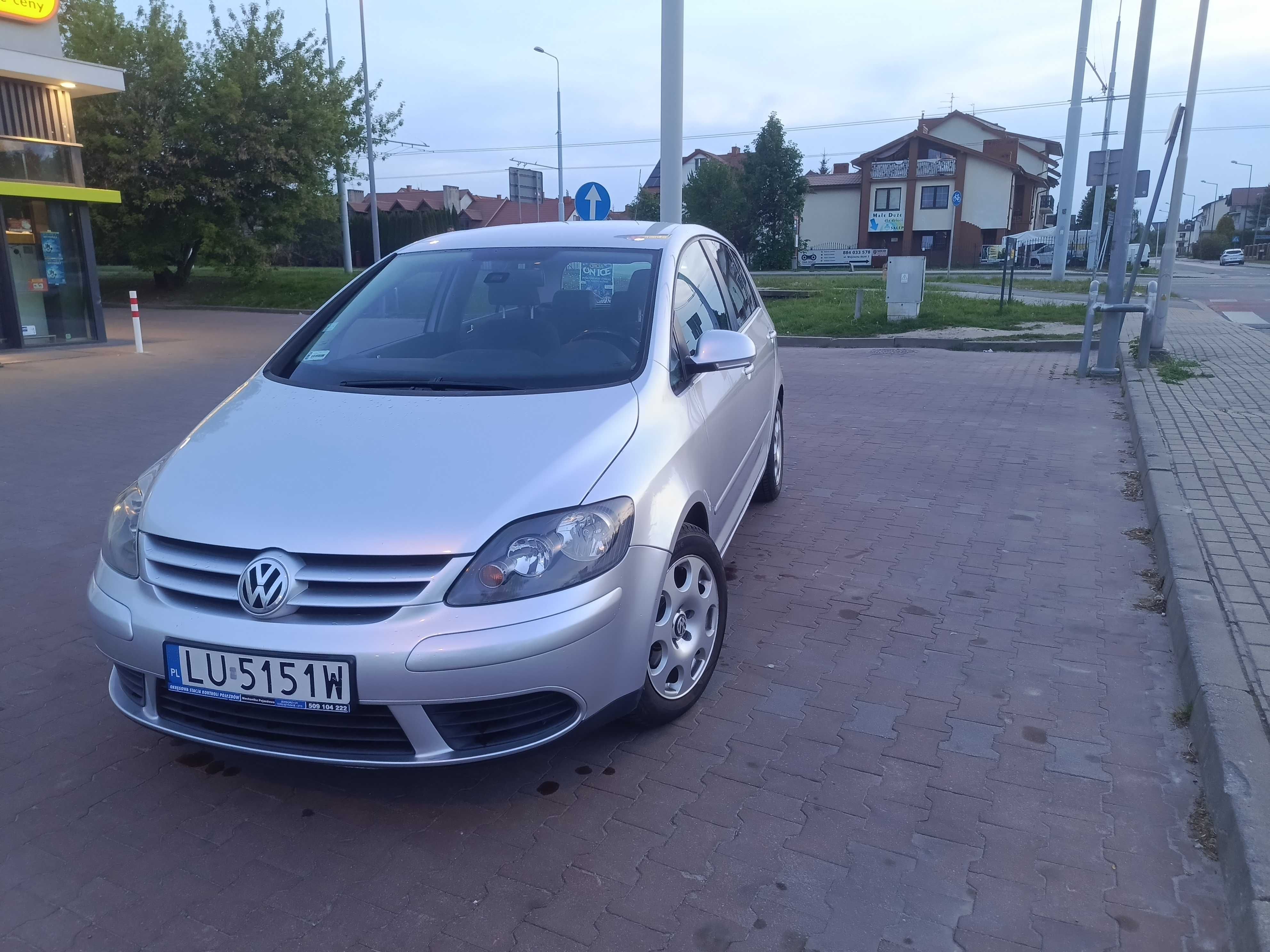 VW Golf Plus z felgami lato, zima