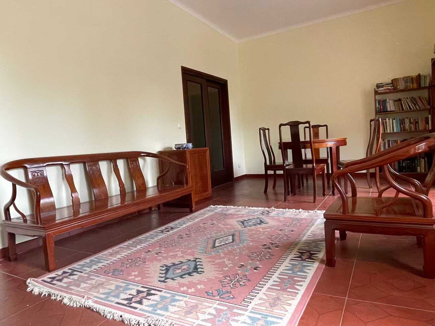 Conjunto de móveis chineses em pau-rosa (8 peças) – alta qualidade