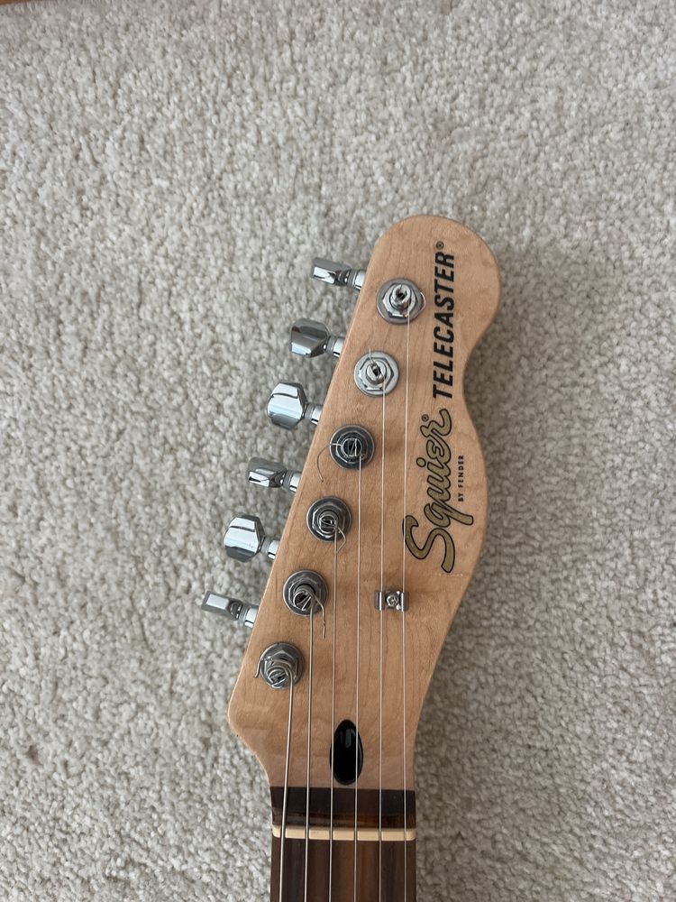 Fender Squier Telecaster Affinity Deluxe LRL Charcoal Frost Metallic