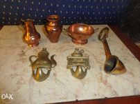 6 Miniaturas Decorativas Antigas