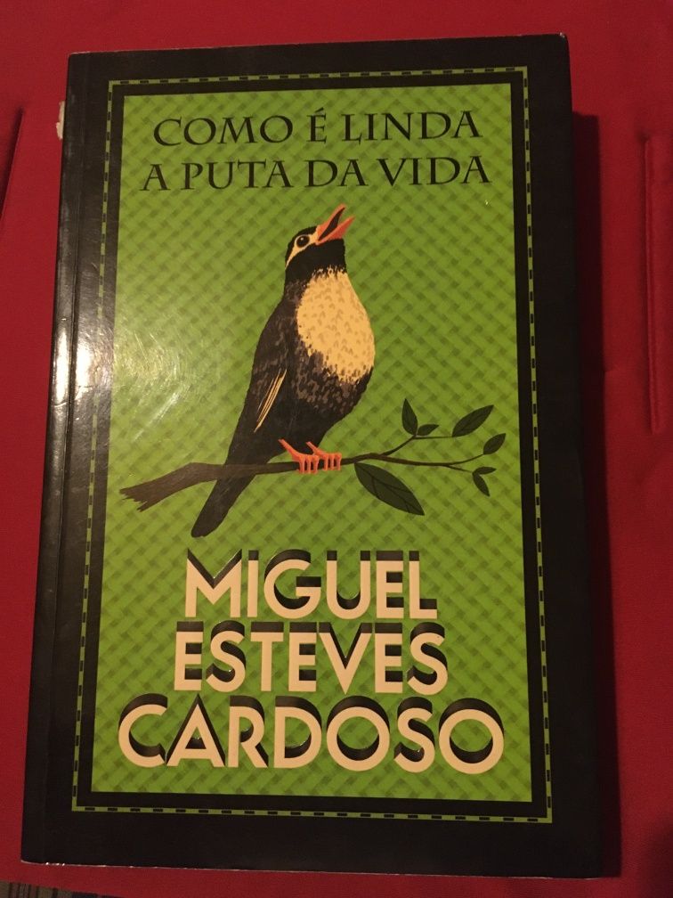 Livro " Como é linda a puta da vida " de Miguel Esteves Cardoso