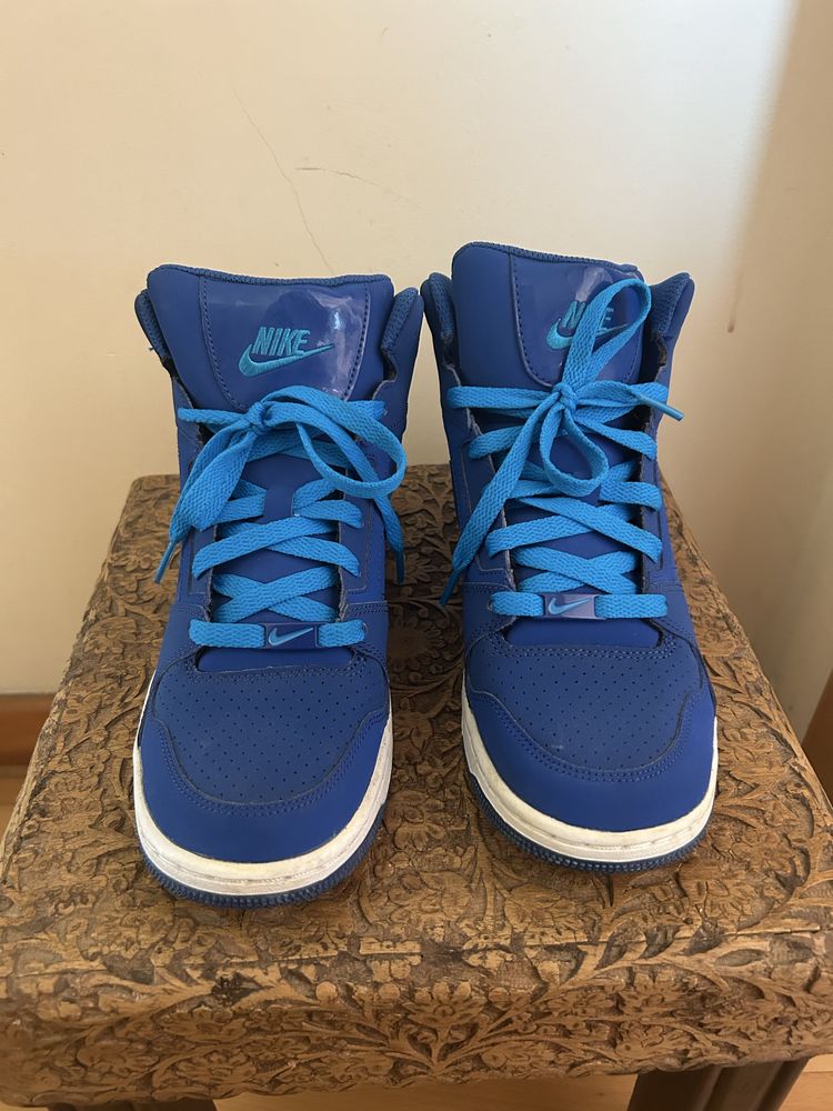 Tenis bota Nike azuis