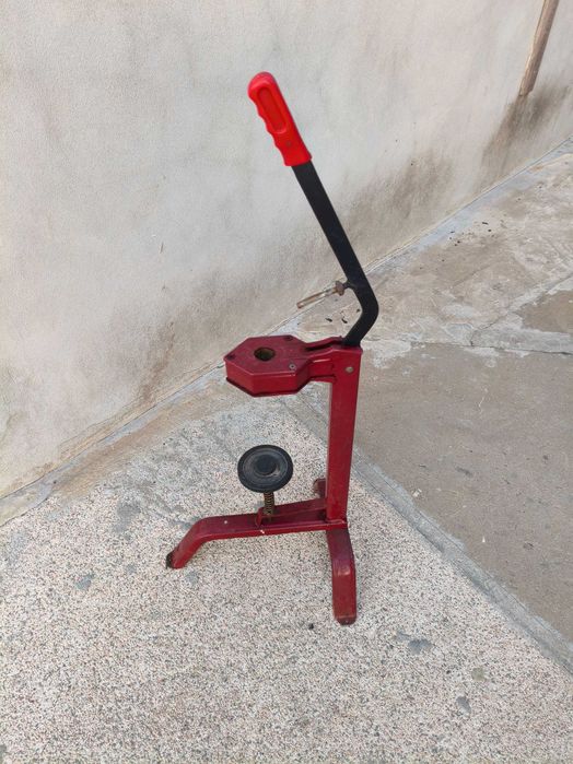 Arrolhador Mini-Industrial Quadrado Vermelho