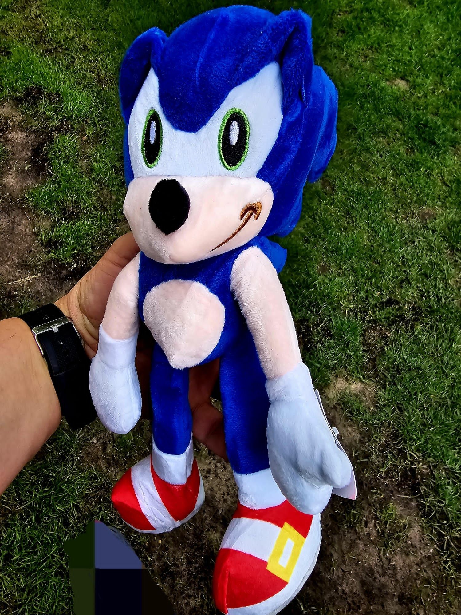 Nowy super pluszak maskotka Sonic -zabawki dla dzieci