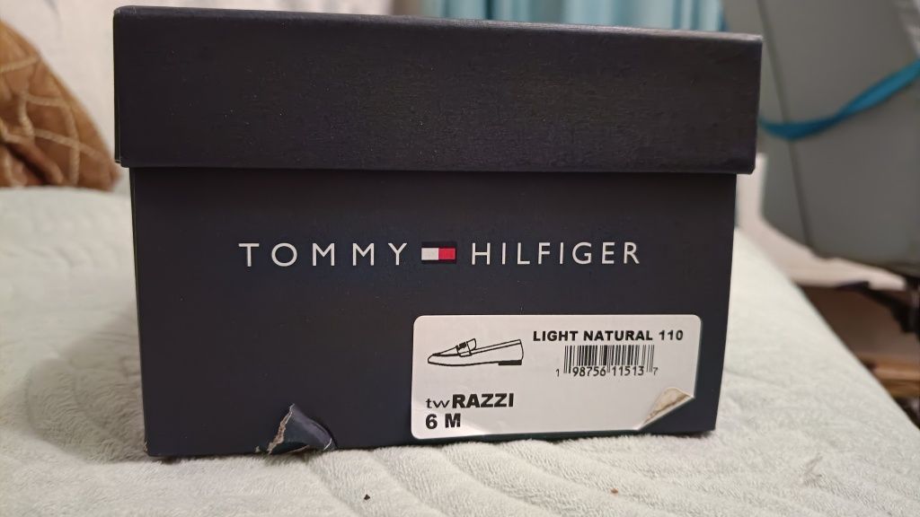 Нові оригінальні замшеві лофери Tommy Hilfiger 36 розмір