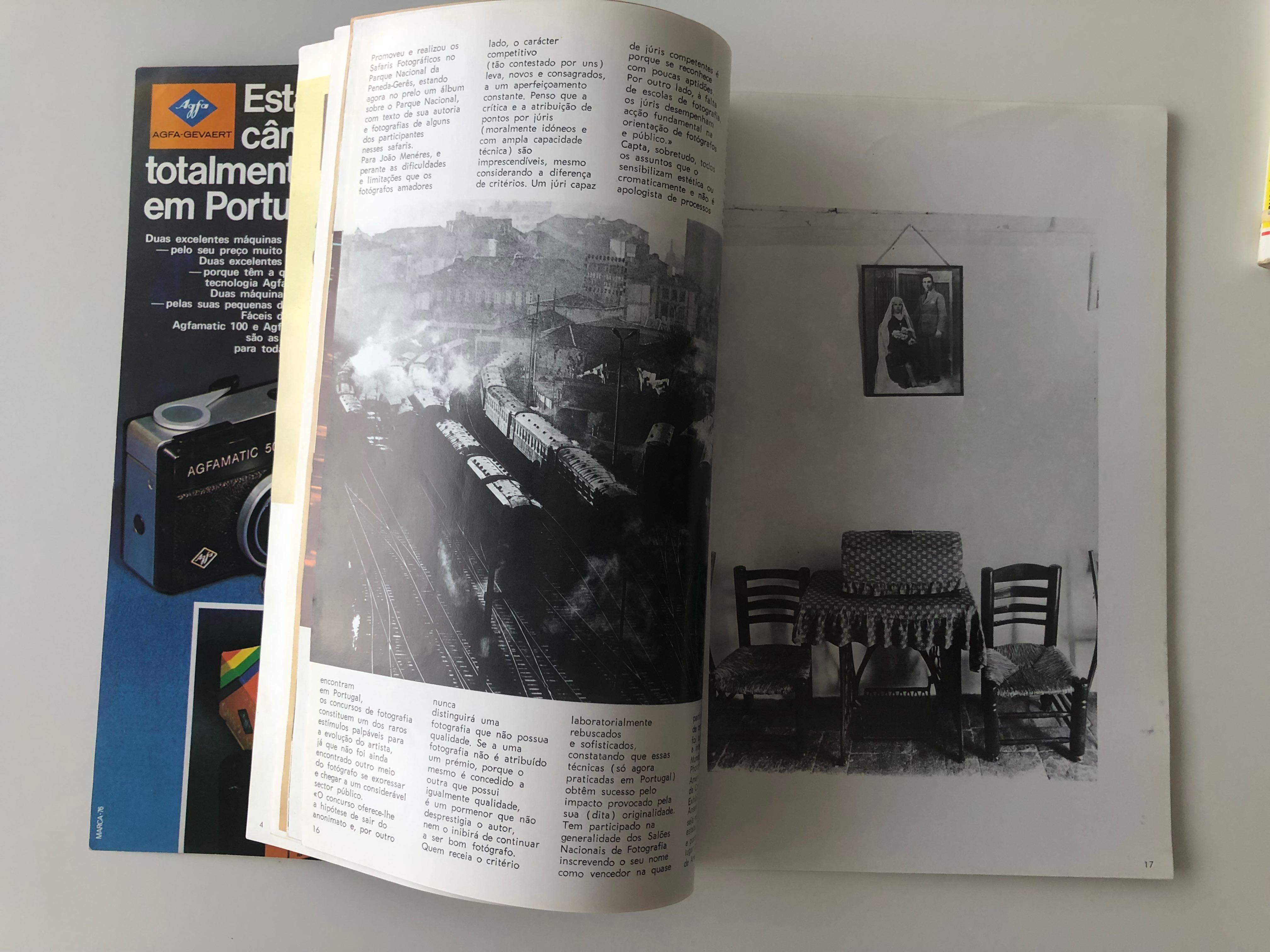 Revista técnica fotografia cinema e áudio 1976