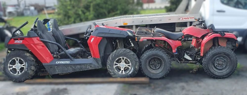 Rama koła felgi CFMOTO Z-FORCE buggy wahacz dyfer licznik lampaczęści