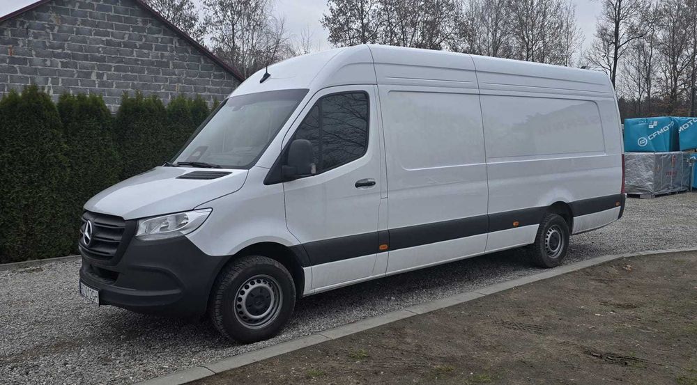 Wynajem samochód dostawczy Mercedes Sprinter L5H2 2024!