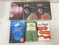Livros Ken Follett, Nora Roberts, Carré, Torey Hayden