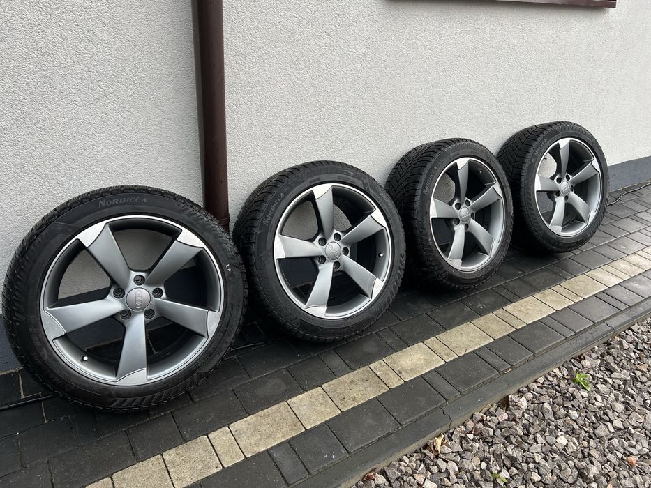 Koła felgi opony zimowe rotor 18 cali 245/45/18 5x112
