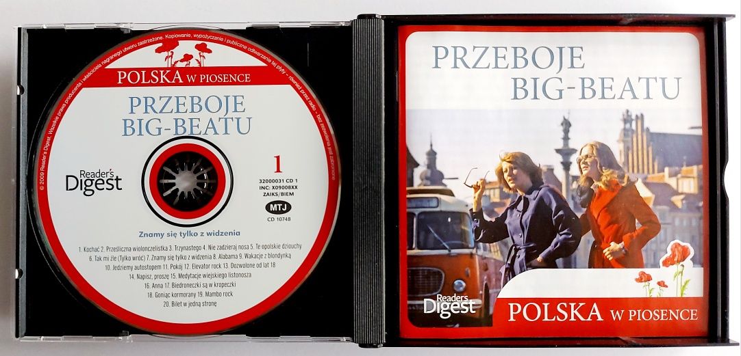 Polska W Piosence Przeboje Big Beatu 3CD 2009r Czerwone Gitary Niemen