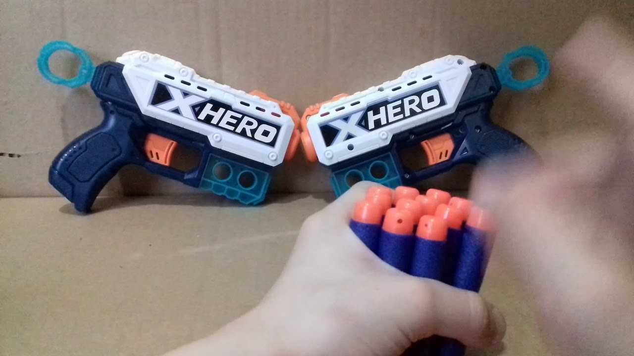 Бластер "NERF X-Hero" (7012)