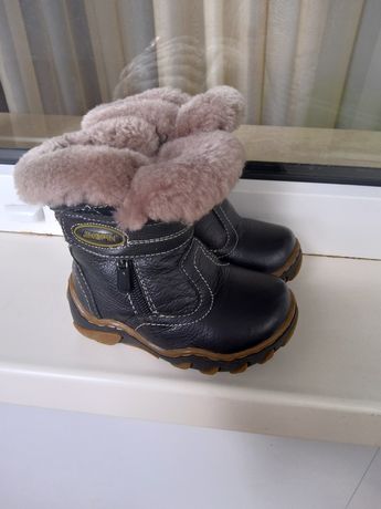Зимние сапожки ботинки на мальчика 23р 12 см