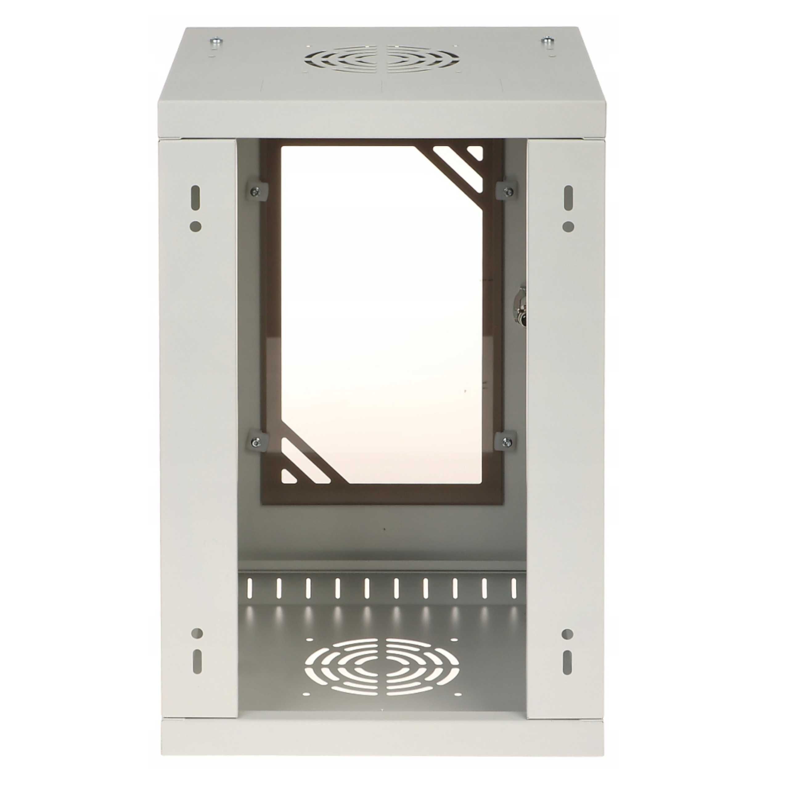 Szafa Serwerowa Sieciowa Wisząca RACK 10" 9U 300mm Metalowa Stalflex