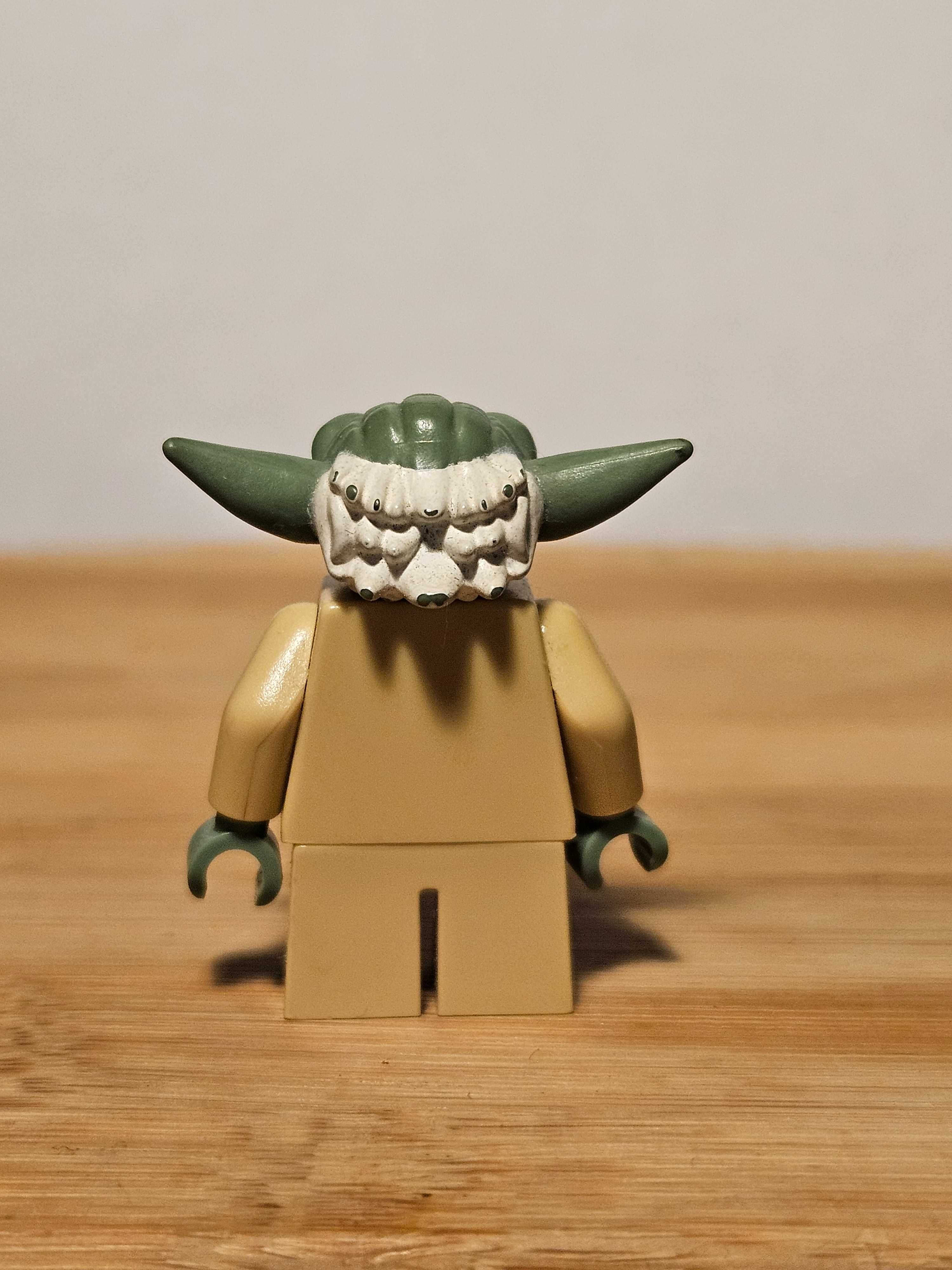 Lego Star Wars sw0219 Yoda - Clone Wars, Light Bluish Gray Hair