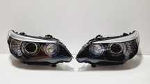 REFLEKTOR LEWY PRAWY XENON BMW 5 E60 E61 LIFT EUROPA DYNAMIC