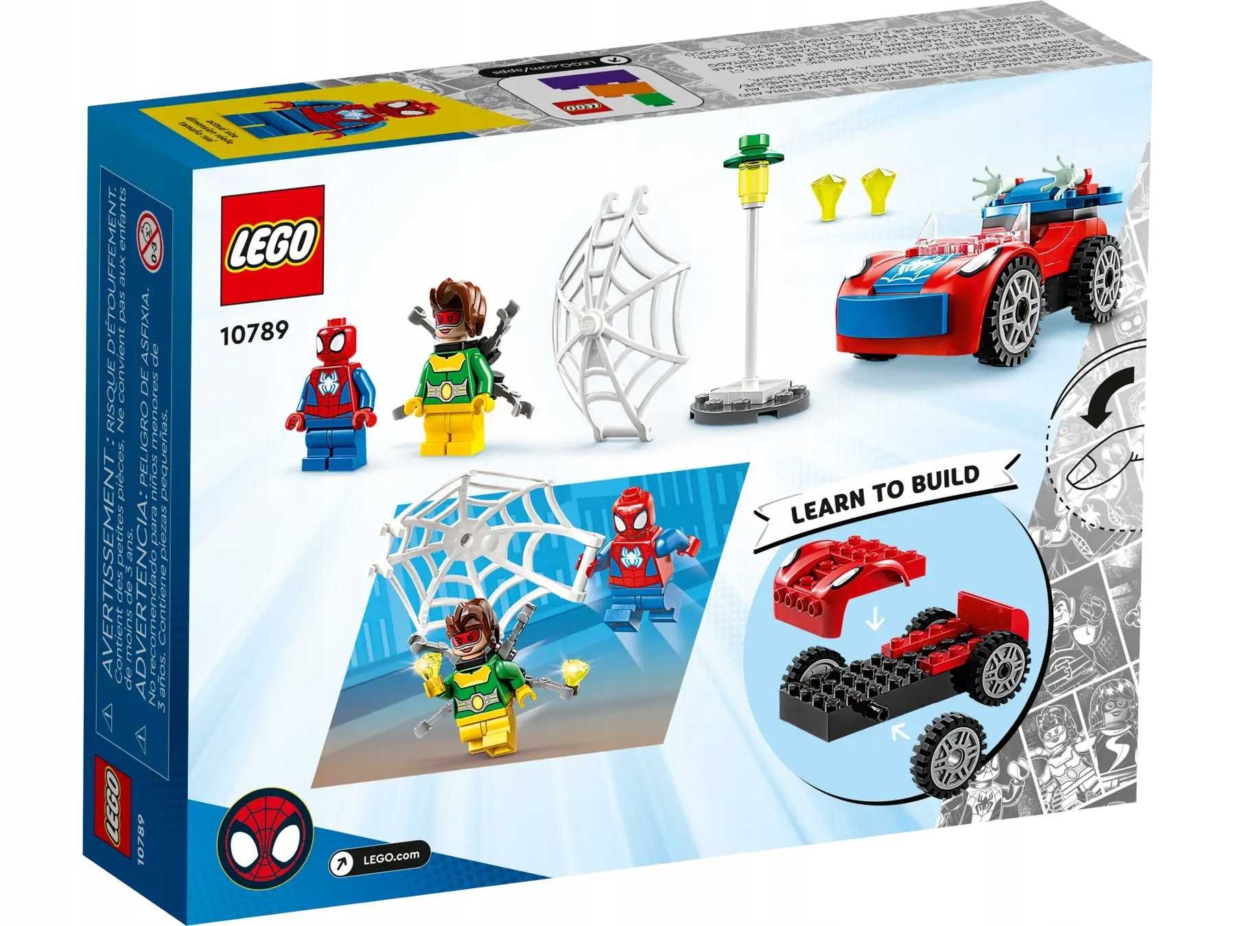 LEGO 10789 Marvel Samochód Spider-Mana i Doc Ock