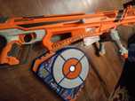 7 Nerf + Alvo Digital