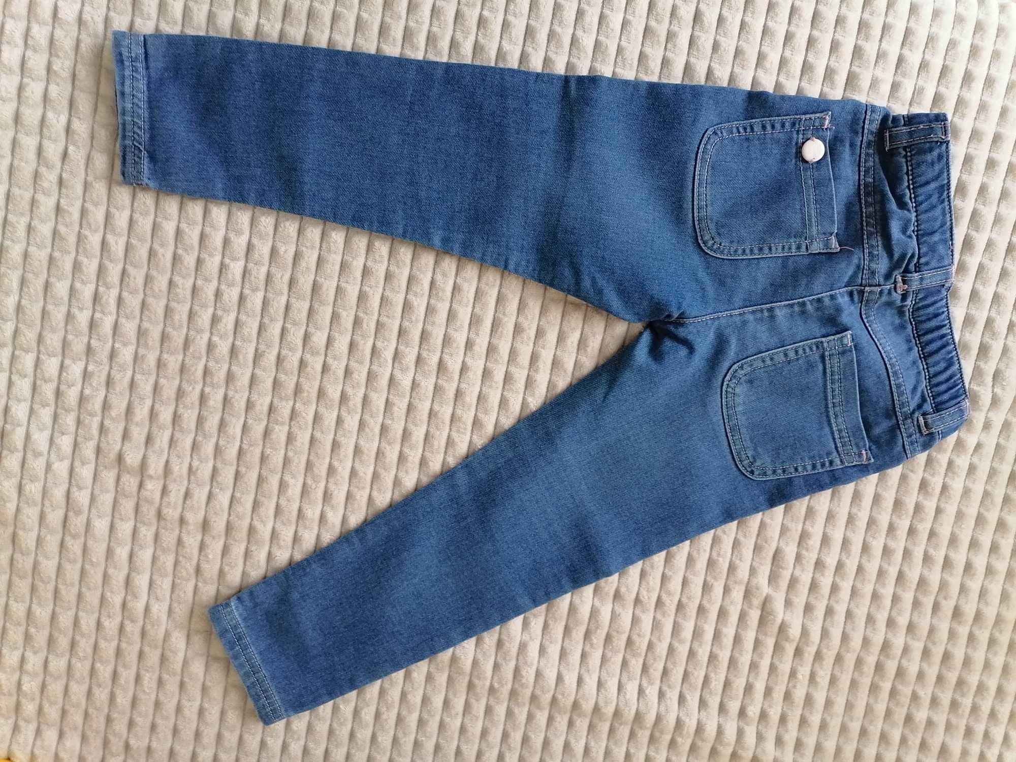 Super spodnie jeansowe coccordillo dla Małej Miss, miękkie,wygodne.