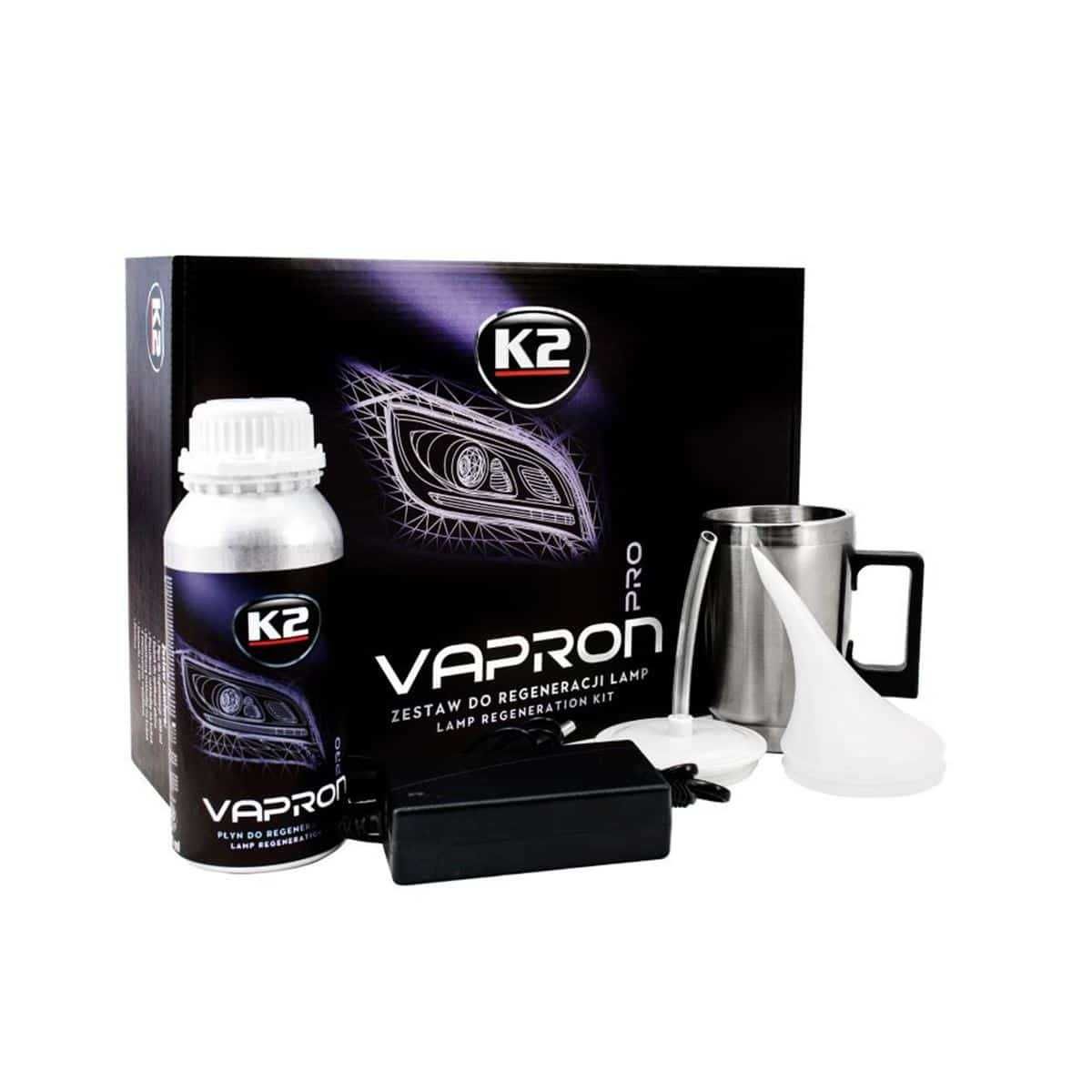 K2 PRO VAPRON Zestaw do Regeneracji Renowacji Lamp Czajniczek Prezent