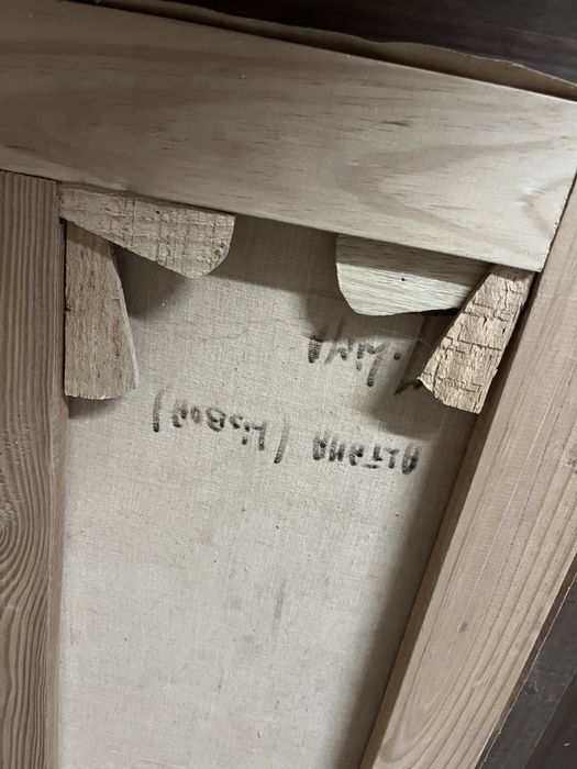 Pintura a oleo Manuel Cardoso Lima