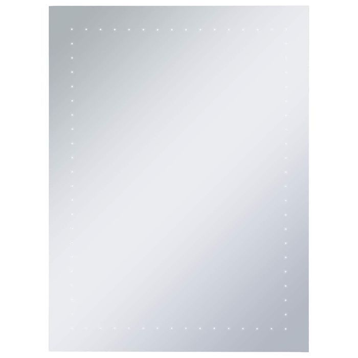 Vidaxl Ścienne Lustro Łazienkowe Z Led, 60 X 80 Cm