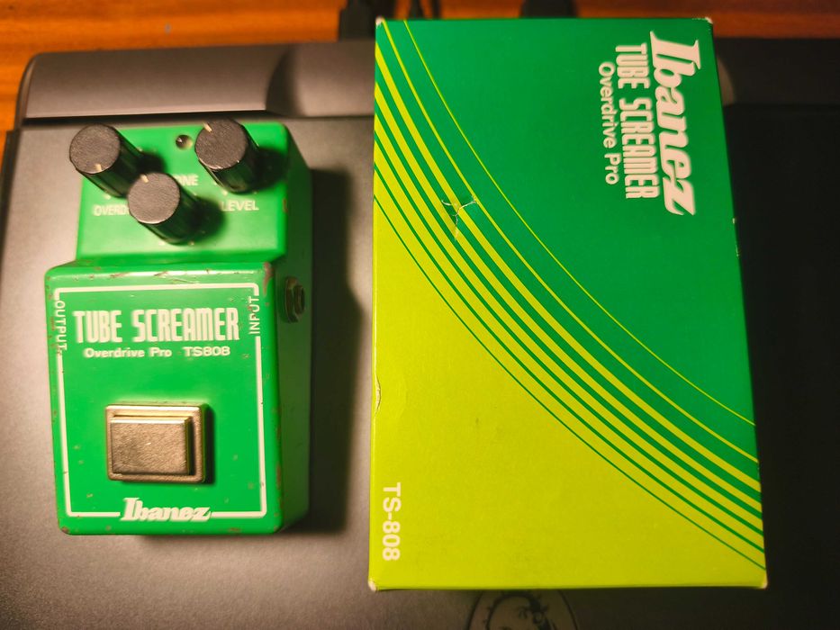 Pedal Overdrive Ibanez T808 de 1981