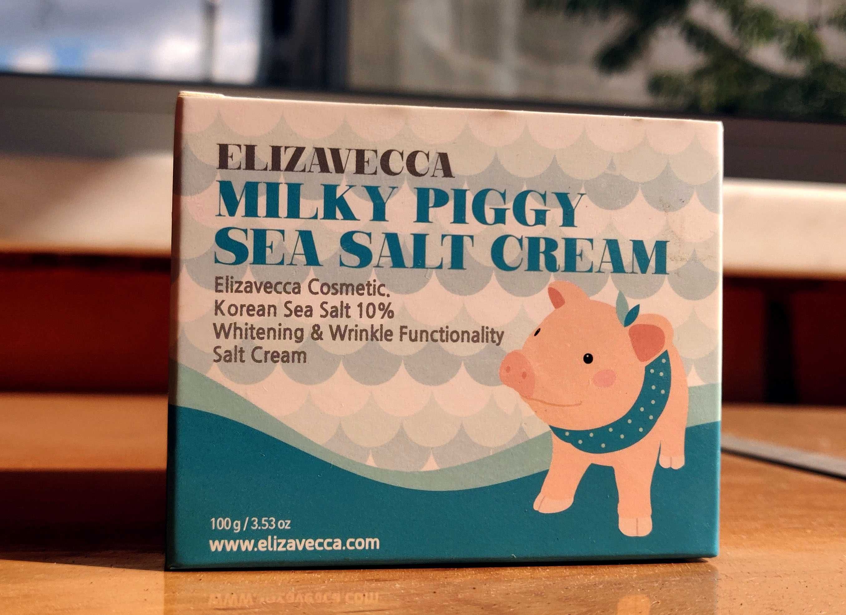 Крем для обличчя Elizavecca Milky Piggy Sea Salt Cream, 100 мл