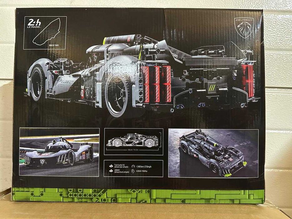 Конструктор PEUGEOT 9x8 з 1775 деталей, схожий на Lego