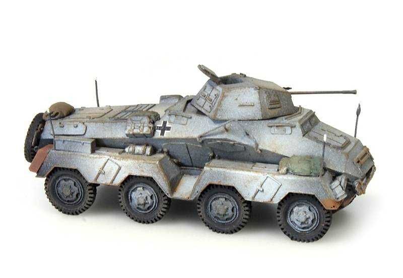 model diecast Artitec H0 1:87 samochód pancerny Sd.Kfz 231 Wehrmacht