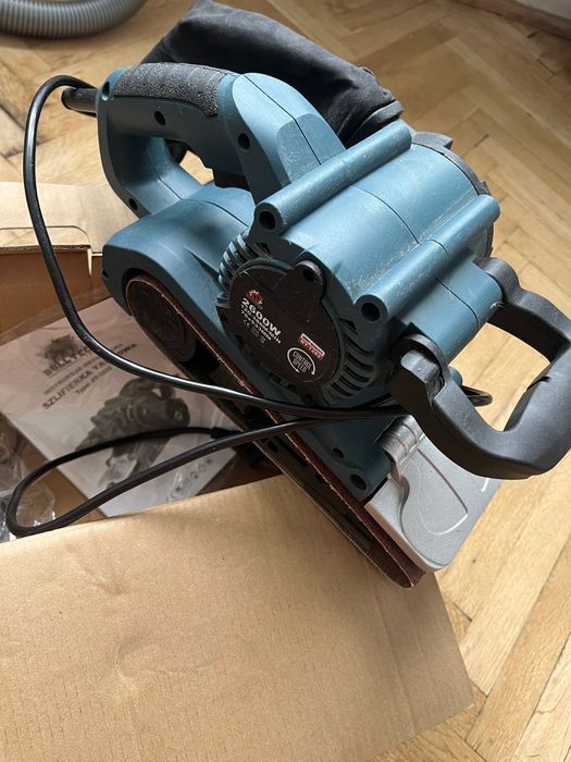 szlifierka taśmowa do drewna 2600W Weber Bull Tech BT-1282