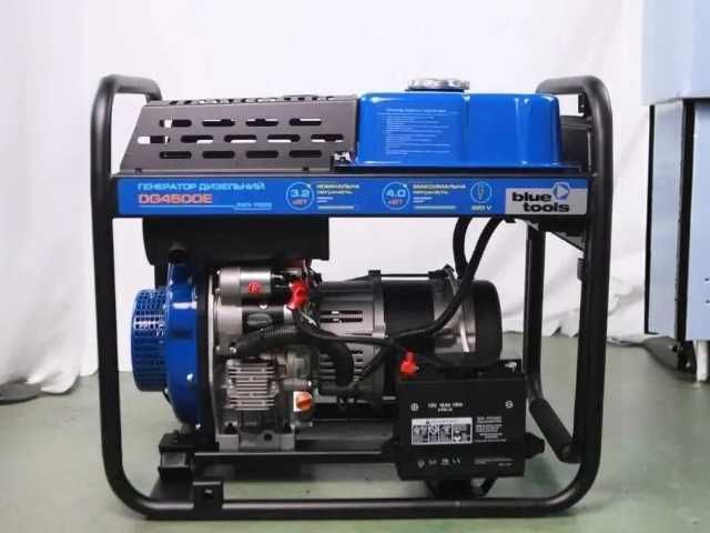 Генератор дизельний BLUETOOLS 4500E 3,2 кВт дизельный електрогенератор