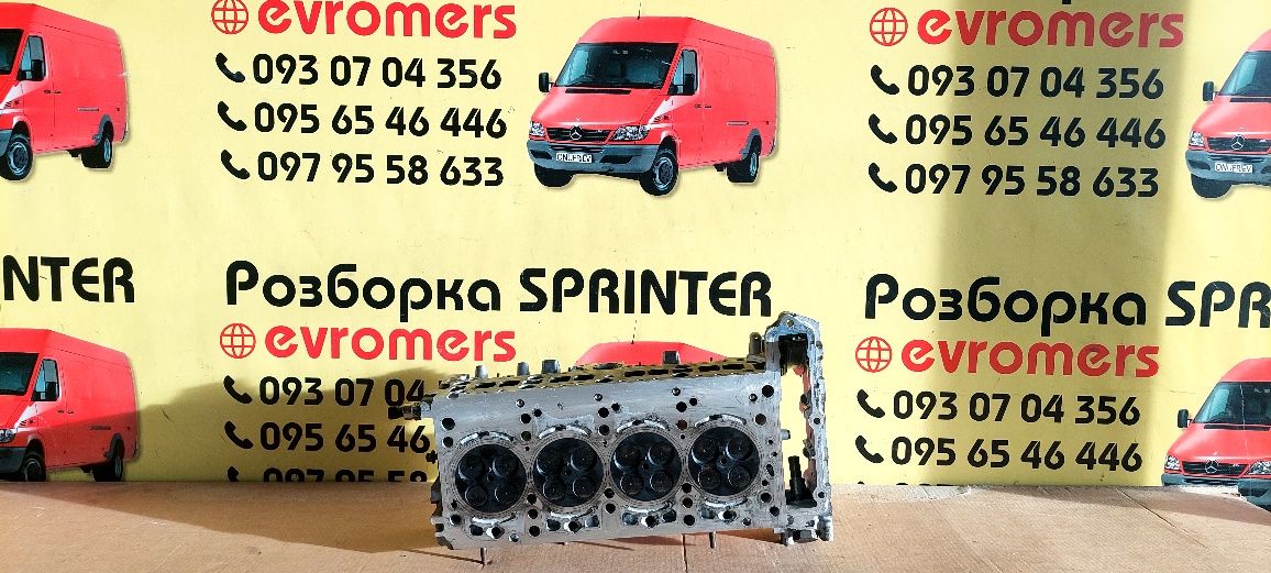 ГБЦ головка om 651 mercedes Sprinter w906 w907 w211 w212 vito w639