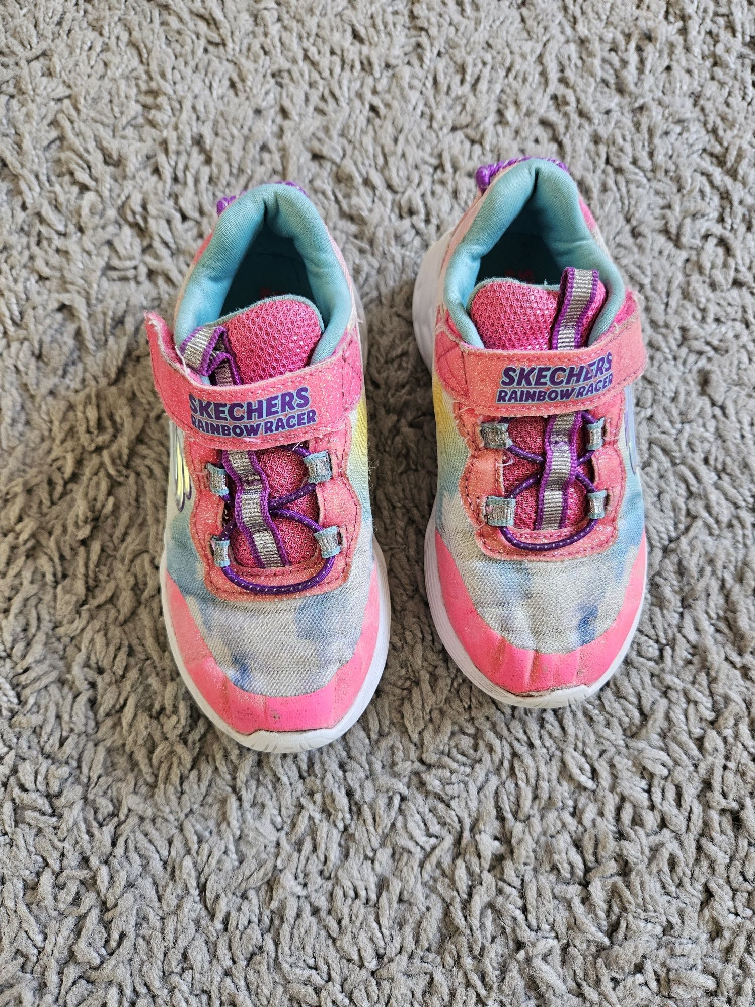 Skechers 25 buty świecące dla dziewczynki adidasy