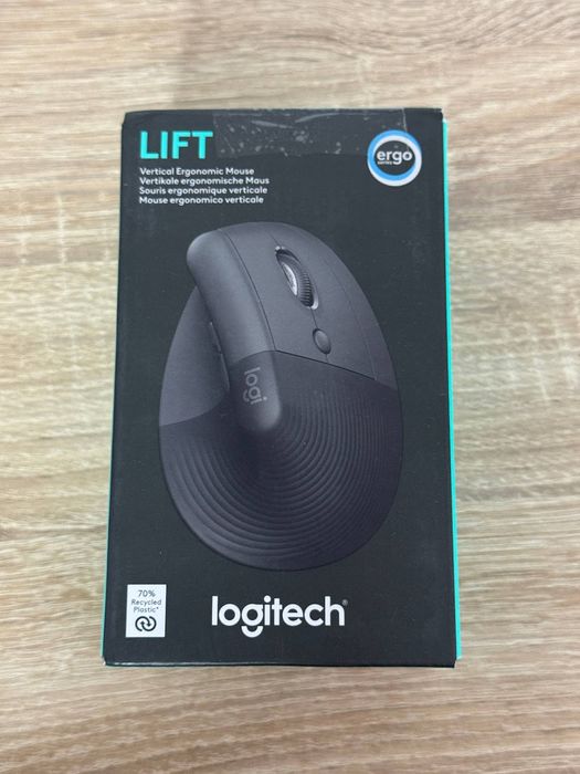 Бездротова миша Logitech Lift Ergonomic Vertical Graphite (910-006473)