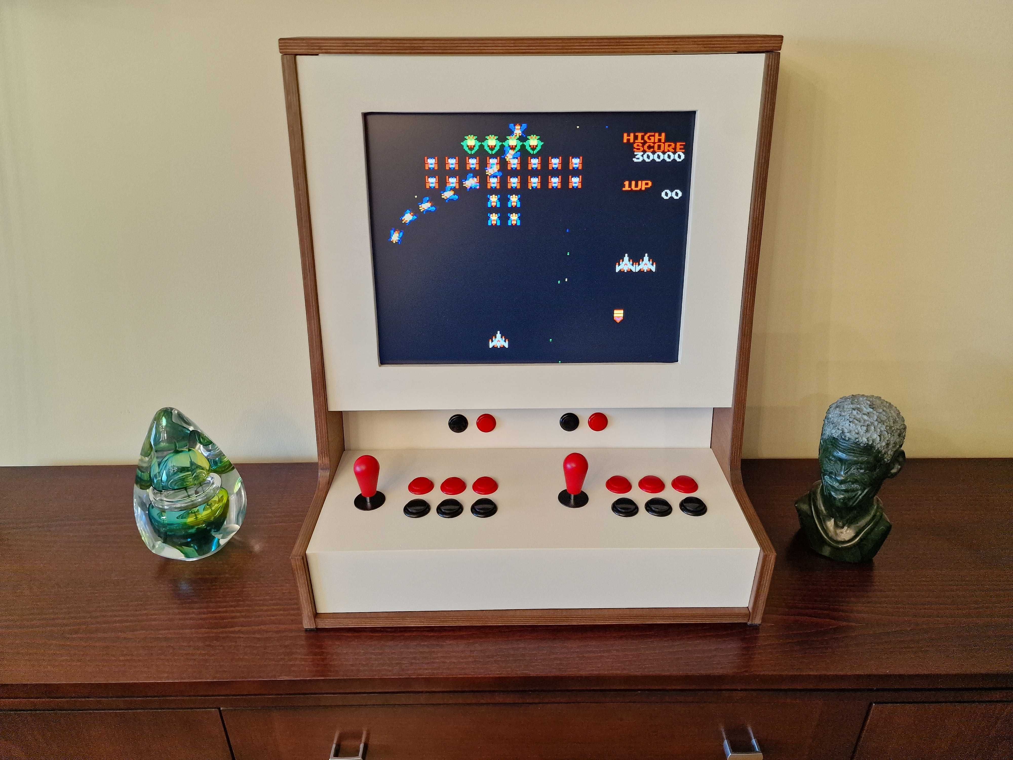 Retro Arcade Bartop * Drewniany * Raspberry PI