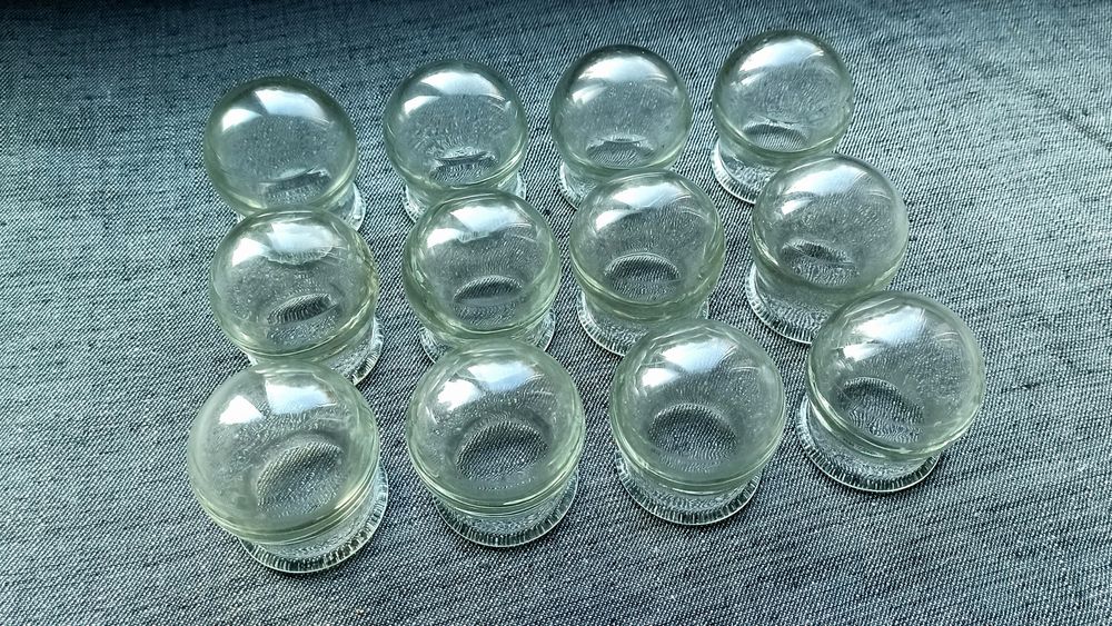 Bańki szklane, medyczne