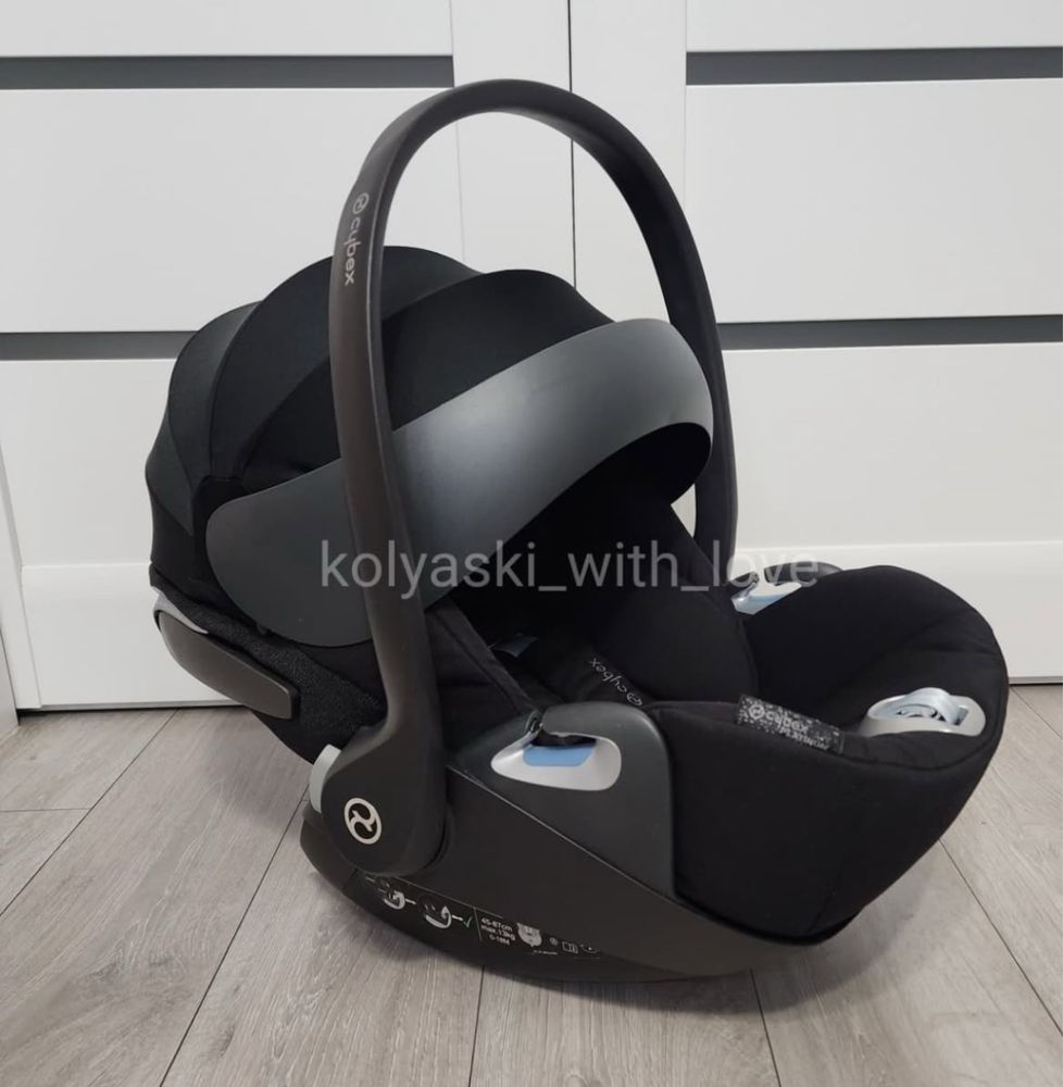 Cybex balios s lux + автокрісло cebex t-size + адаптери+ база та підст