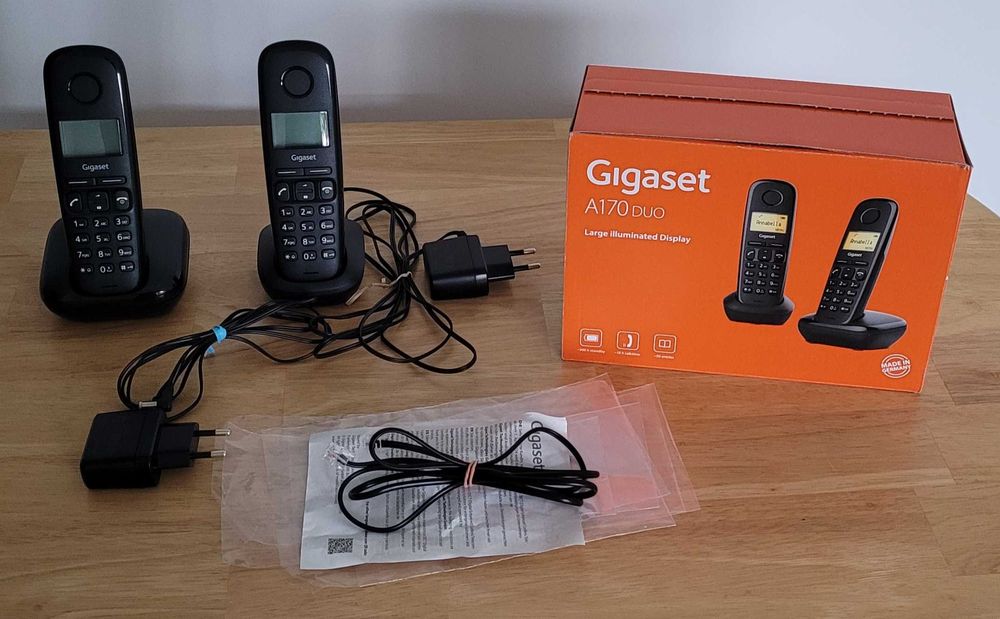 Vendemos 2 telefones fixos Novos ainda com garantia válida