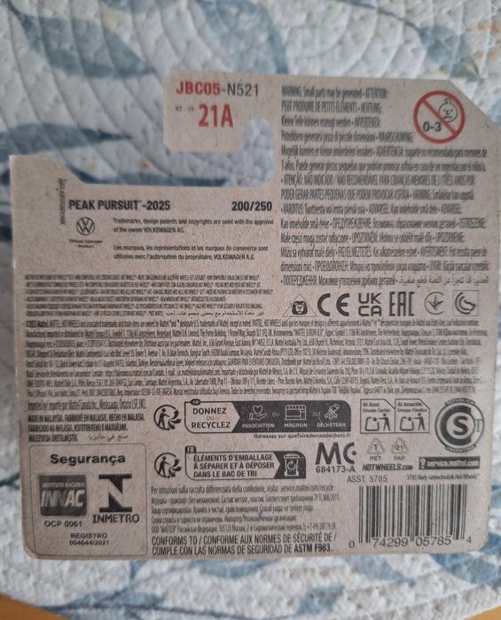 vw t3 custom/personnalisé - hot wheels