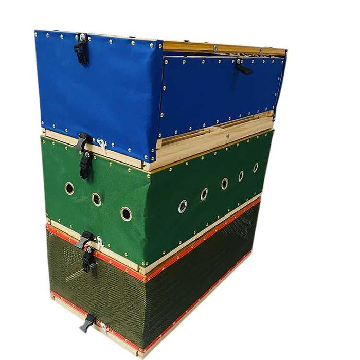 Kosz transportowy dla gołębi składany 80 x 42 x 23 cm