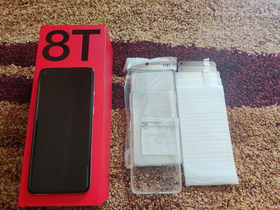OnePlus 8T, 128GB 8GB RAM, Lunar Silver
