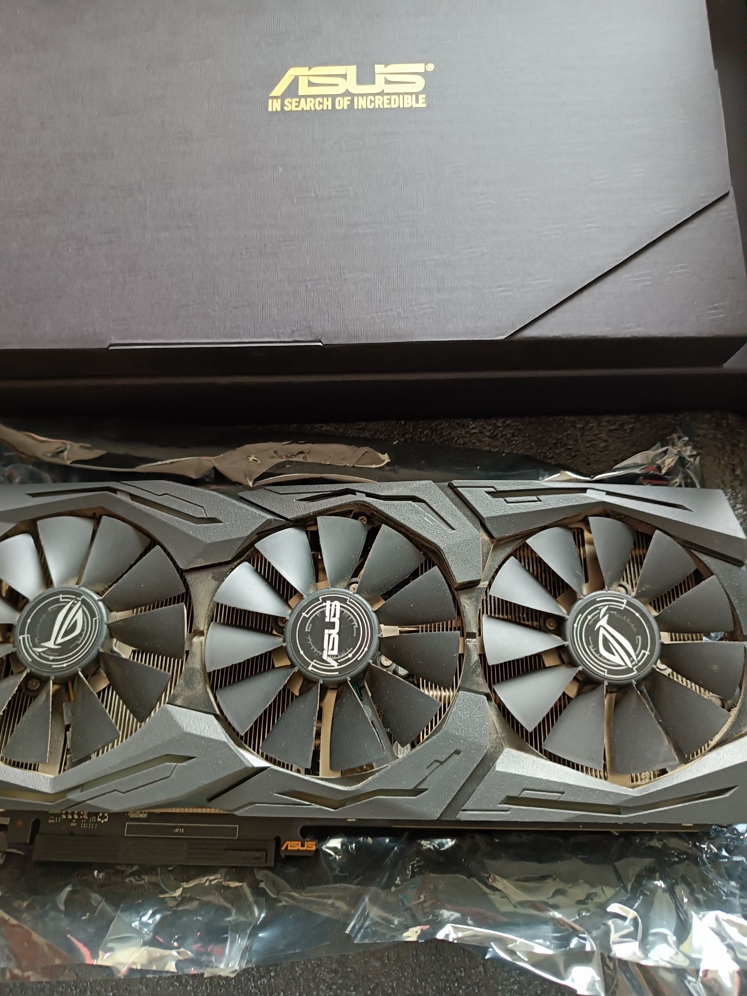 Видеокарта Asus GeForce GTX 1060 ROG Strix 6GB GDDR5